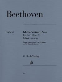 Beethoven: Piano Concerto No.5 in Eb EMPEROR published by Henle