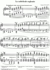 Debussy: La Cathdrale engloutie for Piano published by Henle
