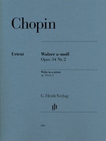 Chopin: Waltz in A minor Opus 34 No 2 for Piano published by Henle