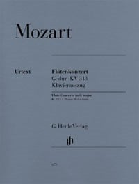 Mozart: Concerto No 1 in G K313 for Flute published by Henle Urtext