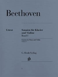 Beethoven: Sonatas Volume 1 for Violin published by Henle Urtext