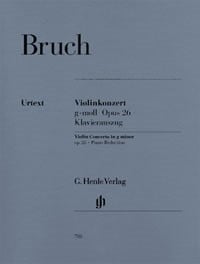 Bruch: Concerto No 1 in G Minor Opus 26 for Violin published by Henle