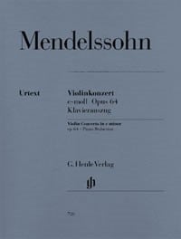Mendelssohn: Concerto E minor Op.64 for Violin published by Henle
