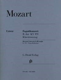Mozart: Concerto in Bb KV191 for Bassoon published by Henle