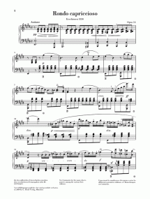 Mendelssohn: Rondo Capriccioso Opus 14 for Piano published by Henle