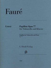 Faure: Papillon Opus 77 for Cello published by Henle