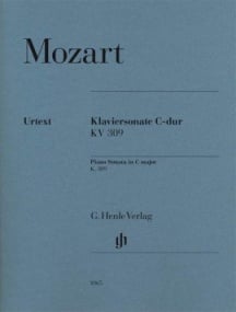 Mozart: Sonata in C K309 for Piano published by Henle