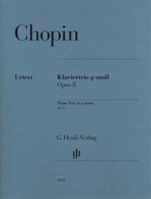 Chopin: Piano Trio in G minor Opus 8 published by Henle