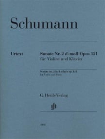 Schumann: Sonata No 2 in D Minor Opus 121 for Violin published by Henle