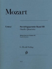Mozart: String Quartets volume 3 (Haydn) published by Henle