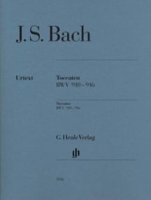 Bach: Toccatas (BWV 910-916) for Piano published by Henle (without fingering)