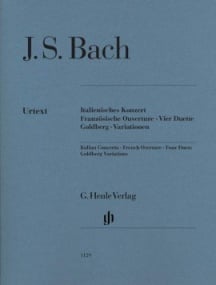 Bach: Italian Concerto, French Overture, Four Duets, Goldberg Variations for Piano published by Henle (without fingering)