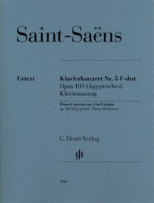 Saint-Saens: Piano Concerto No. 5 (Egyptian) published by Henle