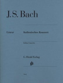 Bach: Italian Concerto (BWV 971) for Piano published by Henle (without fingering)