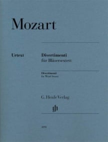 Mozart: Divertimenti for Wind Sextet published by Henle