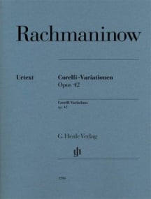 Rachmaninov: Corelli Variations Opus 42 for Piano published by Henle