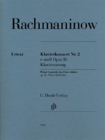 Rachmaninov: Concerto No.2 in C minor Opus 18 for 2 Pianos published by Henle