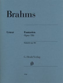 Brahms: 7 Fantasias Opus 116 for Piano published by Henle