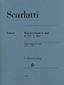Scarlatti: Sonata in C K159 / L104 for Piano published by Henle