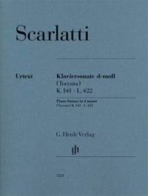 Scarlatti: Sonata in D minor K141 / L422 (Toccata) for Piano published by Henle