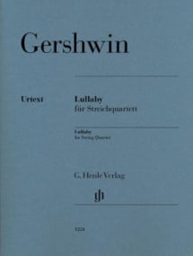 Gershwin: Lullaby for String Quartet published by Henle