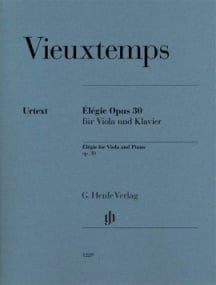 Vieuxtemps: Elegie Opus 30 for Viola published by Henle