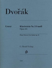 Dvorak: Piano Trio No. 3 in F minor Opus 65 published by Henle