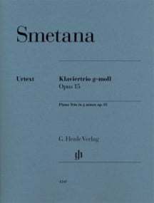 Smetana: Piano Trio in G Minor Opus 15 published by Henle