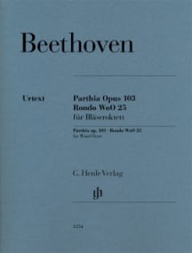 Beethoven: Parthia Opus 103 & Rondo WoO 25 for Wind Octet published by Henle
