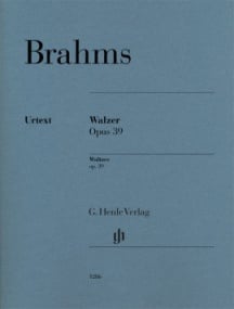 Brahms: Waltzes Opus 39 for Piano published by Henle