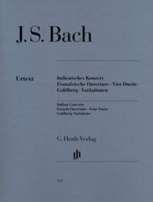 Bach: Italian Concerto, French Overture, Four Duets, Goldberg Variations for Piano published by Henle