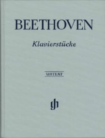 Beethoven: Piano Pieces published by Henle (Cloth Bound)