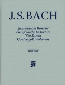 Bach: Italian Concerto, French Overture, Four Duets, Goldberg Variations for Piano published by Henle (Cloth bound)
