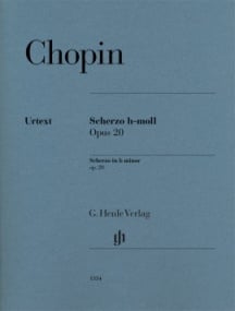 Chopin: Scherzo in B Minor Opus 20 for Piano published by Henle