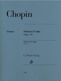 Chopin: Scherzo in E Opus 54 for Piano published by Henle