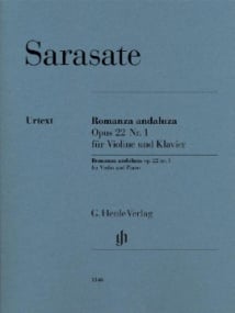 Sarasate: Romanza andaluza for Violin published by Henle