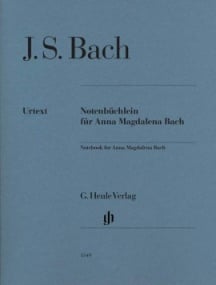 Bach: Notebook for Anna Magdalena for Piano published by Henle (without fingering)