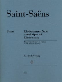 Saint-Saens: Piano Concerto No. 4 Opus 44 published by Henle