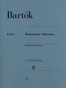 Bartok: Romanian Folk Dances for Piano published by Henle