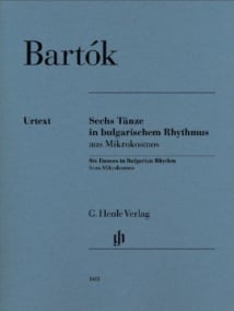 Bartok: Six Dances in Bulgarian Rhythm for Piano published by Henle