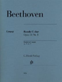 Beethoven: Rondo in C Opus  51 No 1 for Piano published by Henle (Revised)