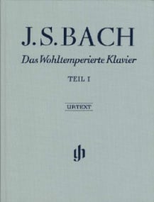 Bach: Well Tempered Clavier Book 1 (BWV 846-869) published by Henle (Cloth Bound)