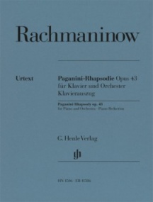 Rachmaninov: Paganini Rhapsody Opus 43 for Two Pianos published by Henle