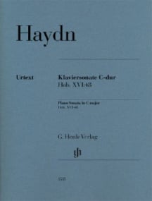 Haydn: Sonata in C Major Hob XVI:48 for Piano published by Henle