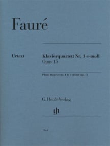 Faure: Piano Quartet No.1 in C minor Opus 15 published by Henle