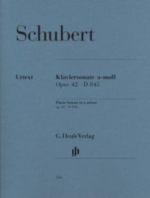 Schubert: Sonata in A minor D845 for Piano published by Henle