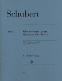 Schubert: Sonata in A major D664 for Piano published by Henle