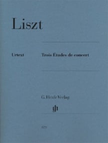 Liszt: Trois Etudes De Concert for Piano published by Henle