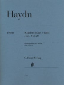 Haydn: Sonata in C Minor Hob XVI:20 for Piano published by Henle