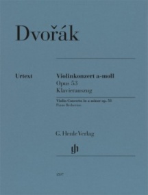 Dvorák: Violin Concerto in A minor Opus 53 published by Henle